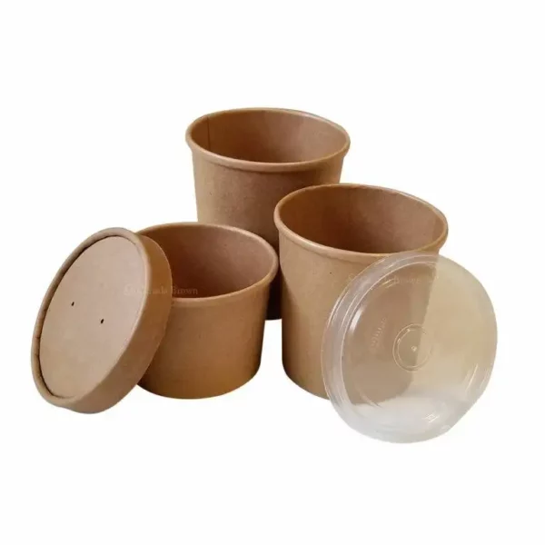 32oz Kraft Paper Soup Container (500/Case)