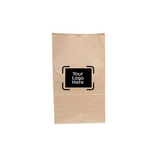 10LB Custom Printed Kraft SOS Paper Bags (500/CS)