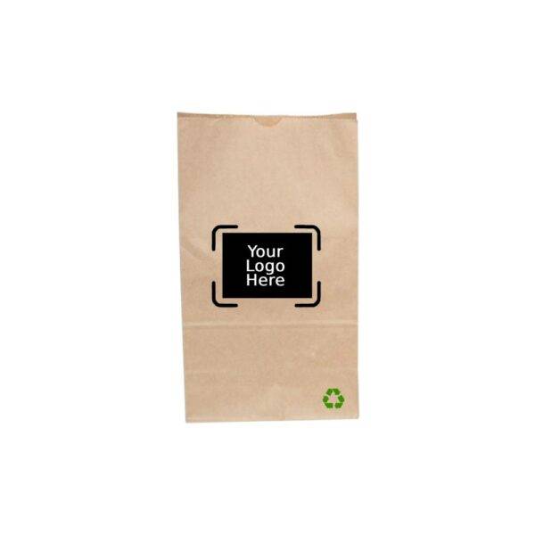 10LB Custom Printed Kraft SOS Paper Bags (500/CS)