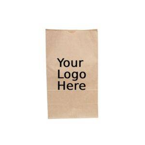 12LB Custom Printed Kraft SOS Paper Bags (500/CS)