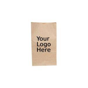 3LB Custom Printed Kraft SOS Paper Bags (500/CS)