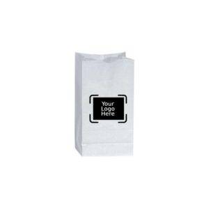 3LB Custom Printed White SOS Paper Bags (500/CS)