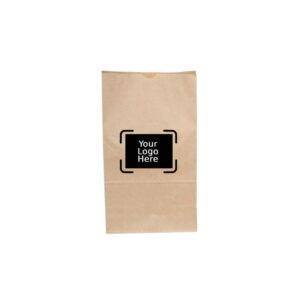 5LB Custom Printed Kraft SOS Paper Bags (500/CS)