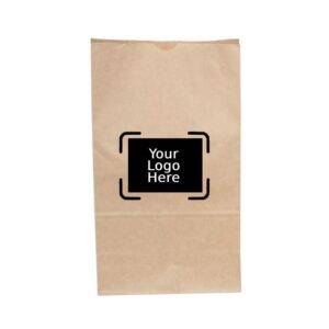 14LB Custom Printed Kraft SOS Paper Bags (500/CS)