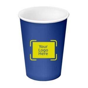 16oz PLA Compostable Custom Printed Single Wall Paper Cups (1000/CS)