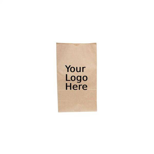 1LB Custom Printed Kraft SOS Paper Bags (500/BNDL)