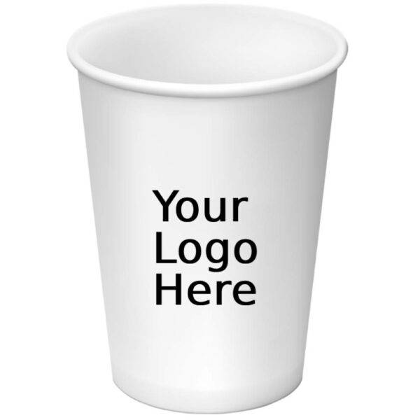 20oz PLA Compostable Custom Printed Single Wall Paper Cups (600/CS)