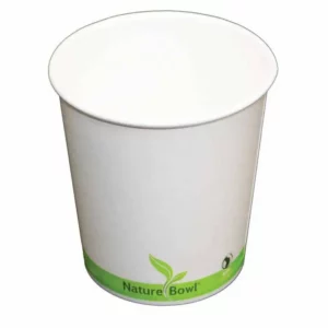 24oz Custom Printed PLA Compostable Soup Container (500/CS)