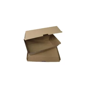 6 x 4 x 1.4 Custom Printed Kraft Paper Burger Boxes (600/Case)